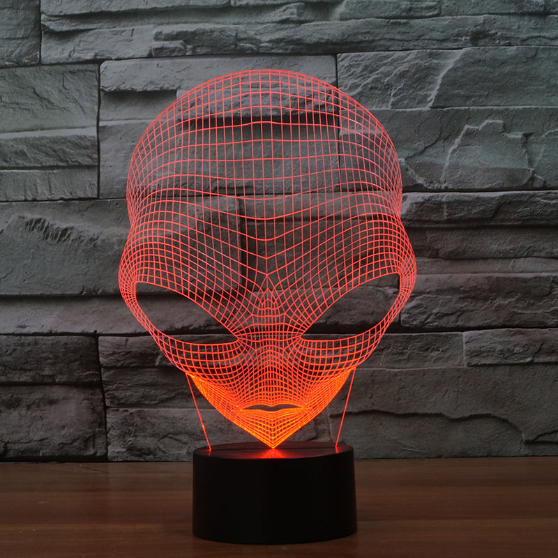 Alien 3D LED Illusion Lamp