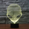 Alien 3D LED Illusion Lamp