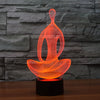 Yoga 3D LED Illusion Lamp