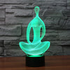 Yoga 3D LED Illusion Lamp