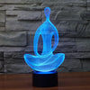 Yoga 3D LED Illusion Lamp