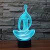 Yoga 3D LED Illusion Lamp