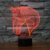 Horse 3D LED Illusion Lamp