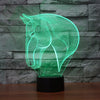 Horse 3D LED Illusion Lamp