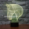 Horse 3D LED Illusion Lamp