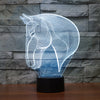 Horse 3D LED Illusion Lamp