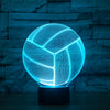 Volleyball 3D LED Illusion Lamp