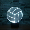 Volleyball 3D LED Illusion Lamp