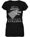 Stark Born in January to Rule Seven Kingdoms