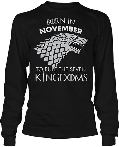 Stark Born in November to Rule Seven Kingdoms