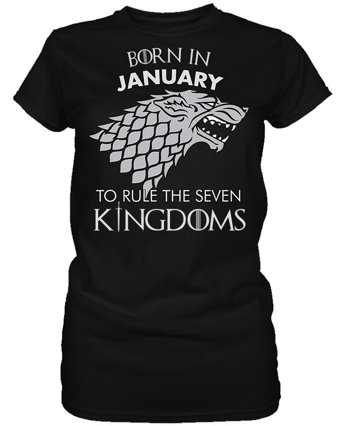 Stark Born in January to Rule Seven Kingdoms