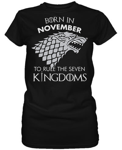 Stark Born in November to Rule Seven Kingdoms