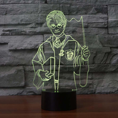 Harry Potter 3D LED Illusion Lamp