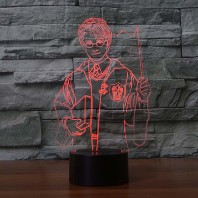 Harry Potter 3D LED Illusion Lamp