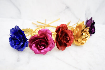 24K Gold Eternal Rose