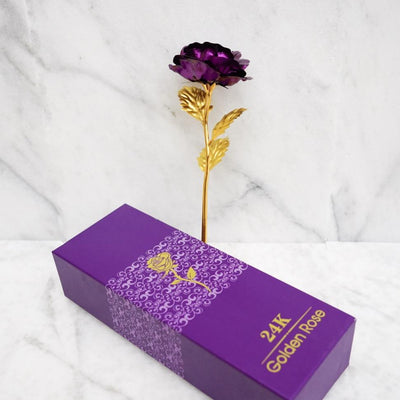 24K Gold Eternal Rose