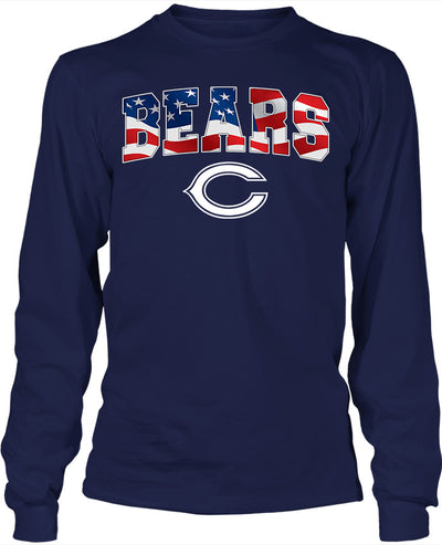 Chicago Football Stars and Stripes