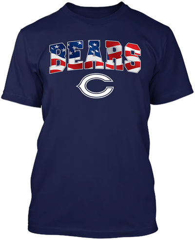 Chicago Football Stars and Stripes