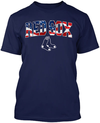 Boston Baseball Stars and Stripes