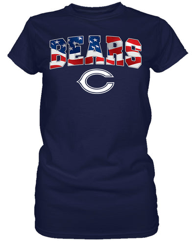 Chicago Football Stars and Stripes