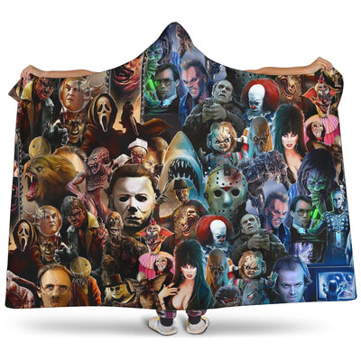 Horror Movie Icon's Premium Hooded Blanket