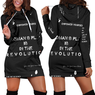 Girl Power Women's Hoodie Dress