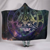 Galactic Mandala Premium Hooded Blanket