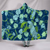 Don't Be Koi Lilly Print Premium Hooded Blanket