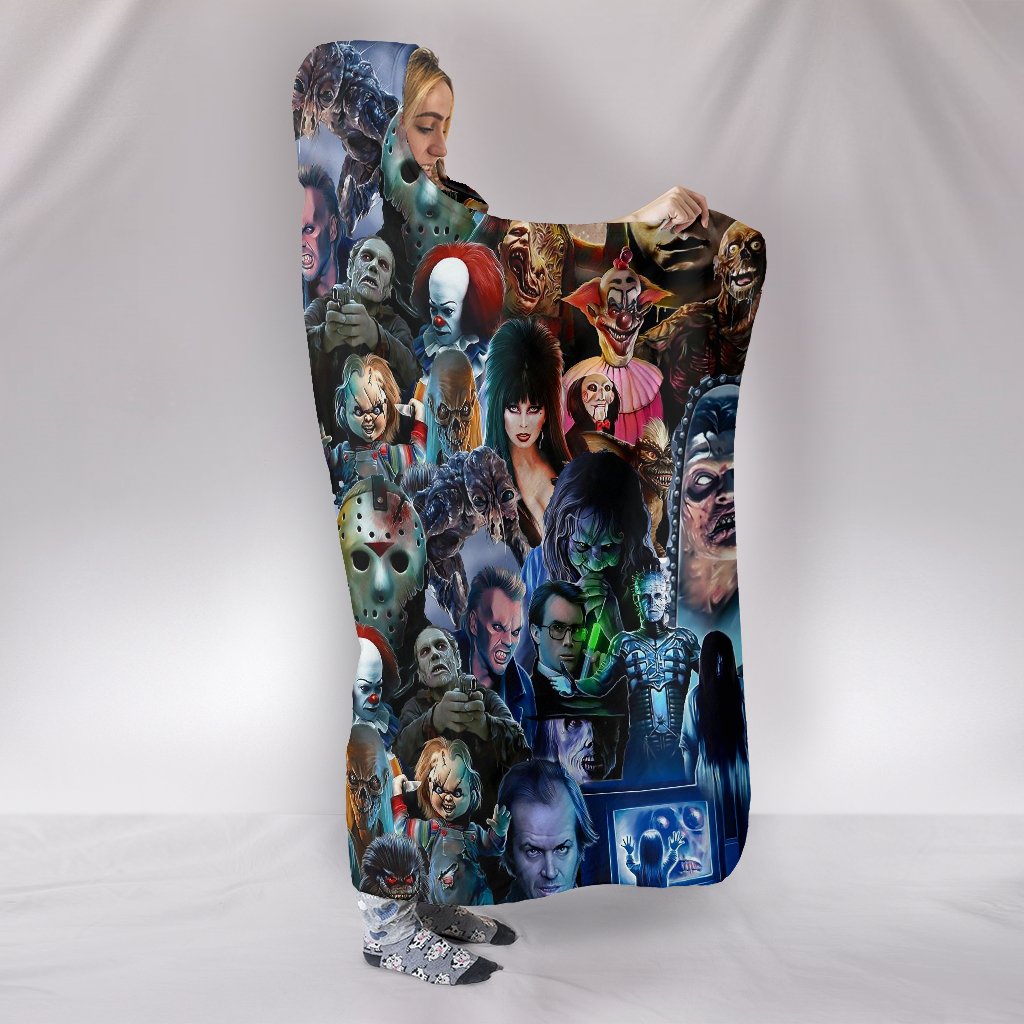 Hooded horror online blanket