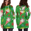 Gnome For Christmas Hoodie Dress