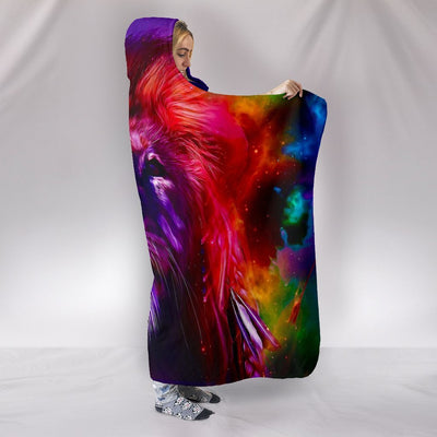 Simply Epic Astral Lion Premium Hooded Blanket