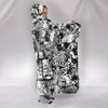 Drip & Splash Graffiti Premium Hooded Blanket