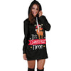 Women's Hoodie Dress - Christmas