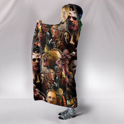 Horror Movie Icon's Premium Hooded Blanket