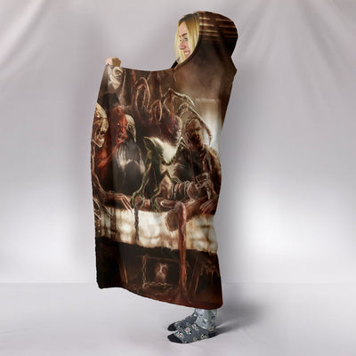 Horror Icon's Last Supper Premium Hooded Blanket