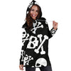 Skull & Crossbones Women's Hoodie Dress