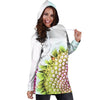 Flower Print Women's Hoodie Dress