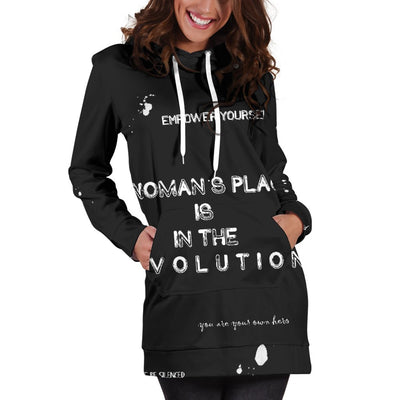 Girl Power Women's Hoodie Dress