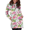 Watercolor Floral Hoodie Dress