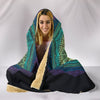 Rainbow Mandala Premium Hooded Blanket