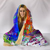 Abstract Circle of Life Premium Hooded Blanket