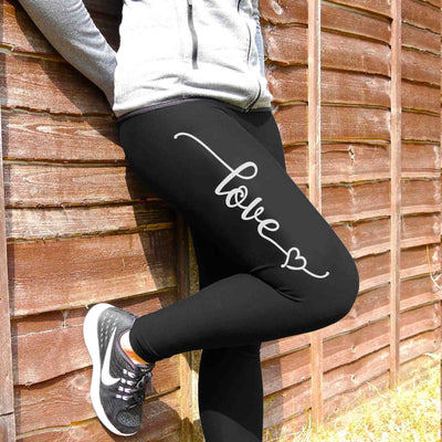 Love Script Leggings