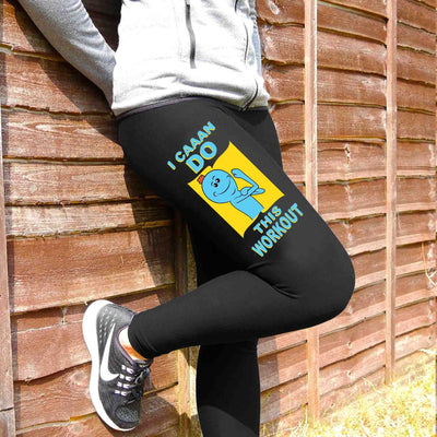 Mr. Meeseeks "I Can Do This Workout" Leggings