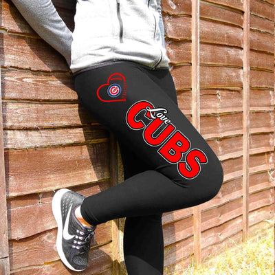 Chicago Love Baseball Leggings