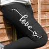 Love Script Leggings