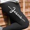 Jesus Script Leggings