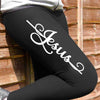 Jesus Script Leggings