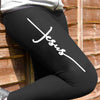 Jesus Script Leggings