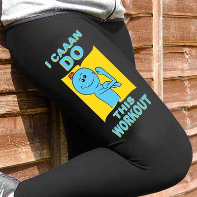 Mr. Meeseeks "I Can Do This Workout" Leggings