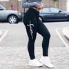 Faith Script Leggings